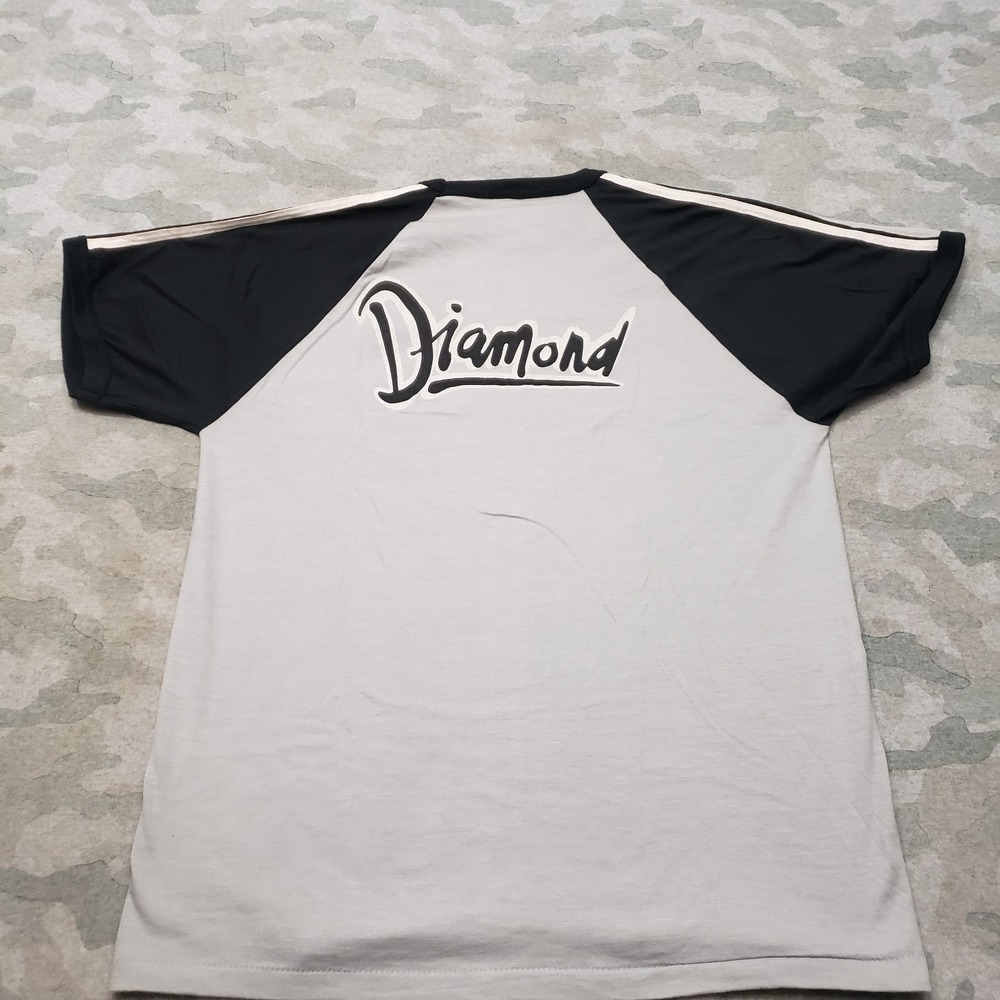 VTG Niel Diamond World Tour 1984 Shirt Mens XL Gray The Knits Raglan Sleeve
